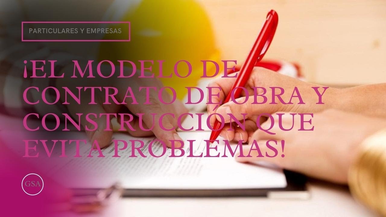 Aprende cómo redactar un contrato de construcción de casa en 5 pasos