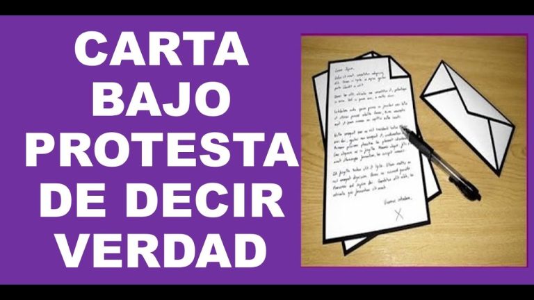 Obtén tu beca con el formato de carta bajo protesta de decir verdad en