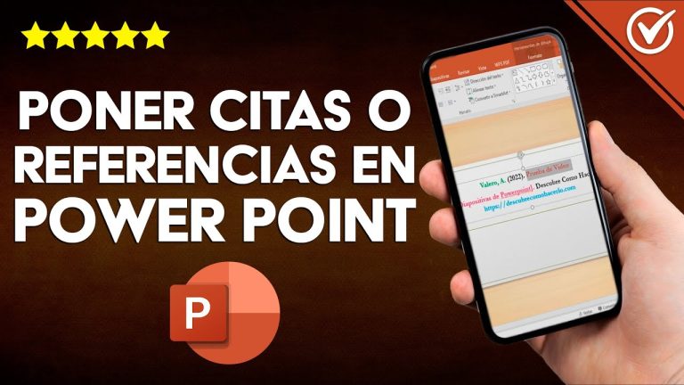 Aprende a añadir bibliografía APA en PowerPoint en segundos
